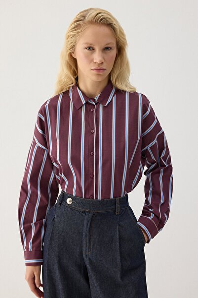 Touché Privé Striped Long Shirt