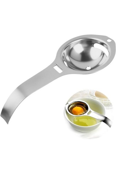 Morvena Picks Separator de ouă din oțel inoxidabil - Separator de gălbenuș și...