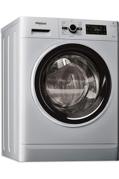 Whirpool غسالة ومجفف ملابس ويرلبول بتحميل أمامي سعة 9/6 كجم مع 14 برنامج غسيل...