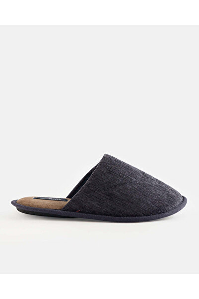 REDTAG Men Navy Textured Slippers