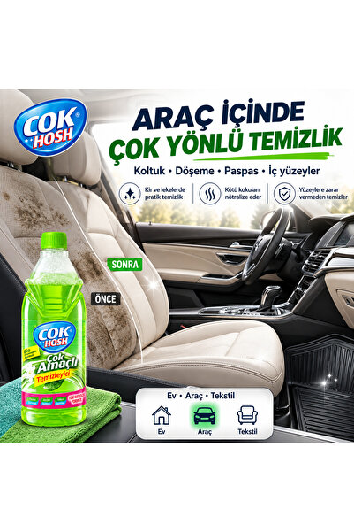 Çokhosh Çok Amaçlı Temizleyici 700 Ml-Tüm Yüzeylerde Yağ ve Kir Çıkarma Etkili