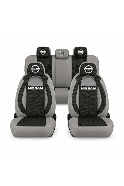Autohelix MSA Set Huse Scaune Sport Universale, Gri cu Negru, Personalizate p...