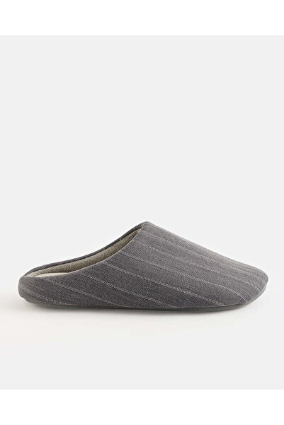 REDTAG Men Grey Textured Slippers