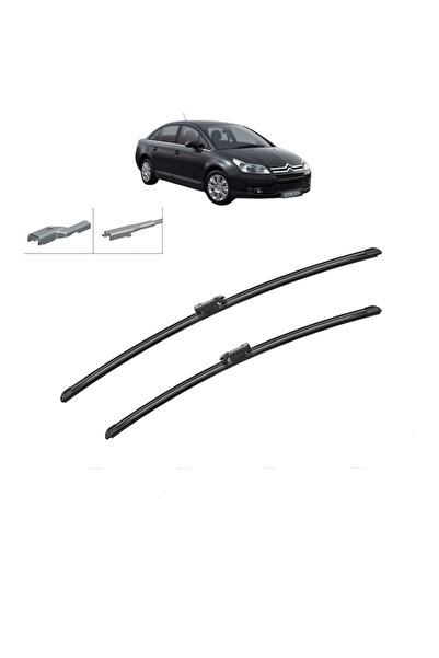 Bosch Σετ 2 υαλοκαθαριστήρων CITROEN C4 I Saloon 2006-2014, για παρμπρίζ, Aer...