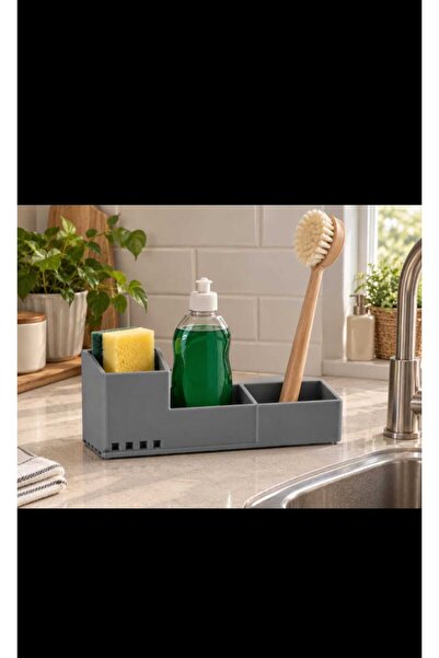 Mutfak Lavabo Üstü Düzenleyici Organize - Deterjanlık Standı- 3D Baskısı - PLA