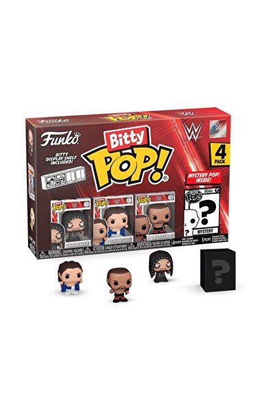 mattel WWE Bitty POP! Set 4 minifigurine vinil The Undertaker 2,5 cm