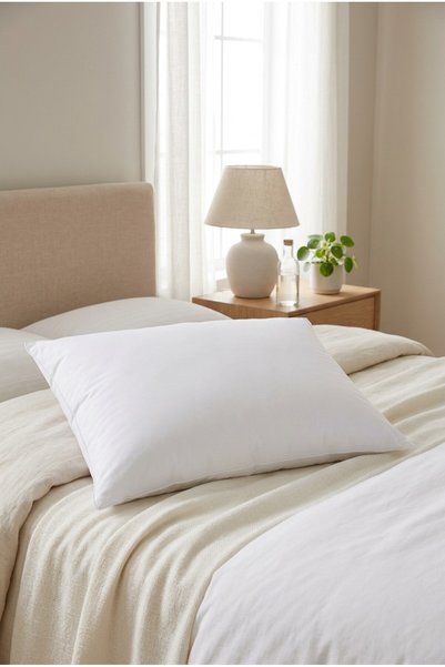 Miabella Home Pillow Microfiber Silicone Pillow 50X70 cm Full Sleeping Pillow 800 Gr