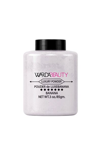 Warda Beauty Luxury Powder Banana Loose Powder – Fine Face Setting Powder for...