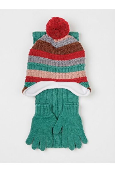 Fonem Fo 5202 Metsi 3-Piece Scarf Beanie Glove Set