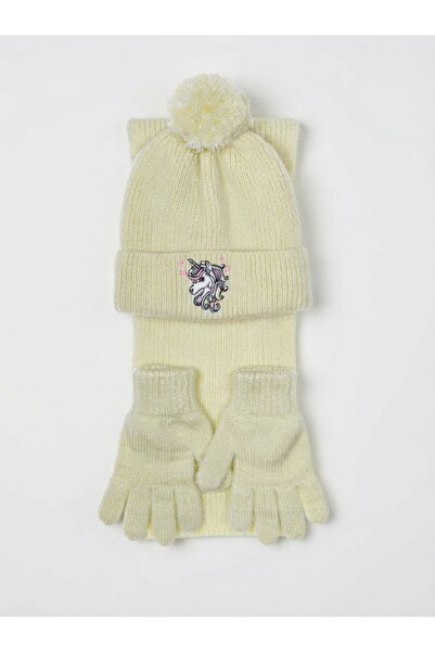 Fonem Fo 5201 Locki 3-Piece Scarf Beanie Glove Set