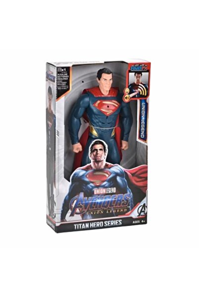AVENGERS Figurină, Superman, Plastic, 30cm, Multicolor