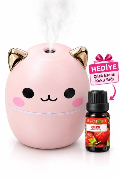 Valissa Hediyeli Oda ve Araç Hava Nemlendirici Buhar Makinesi Ve Aroma Difüzö...