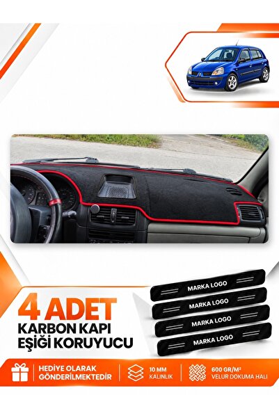 e-biz Renault Clio Symbol Airbag Compatible (2003-2006) Compatible Torpedo Pr...