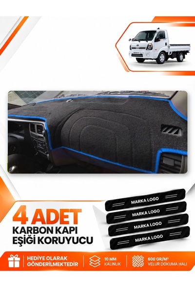 e-biz Kia Bongo (2020-2024) Compatible Front Torpedo Protection Case Carpet P...