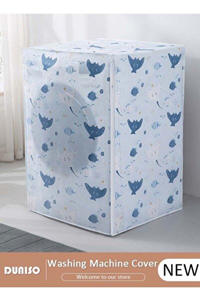 DUNISO Washing Machine Cover,Waterproof and Dustproof Washer Cover, Front Ope...