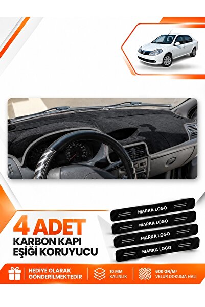 e-biz Renault Symbol Airbagged (2008-2011) Compatible Front Torpedo Protectio...