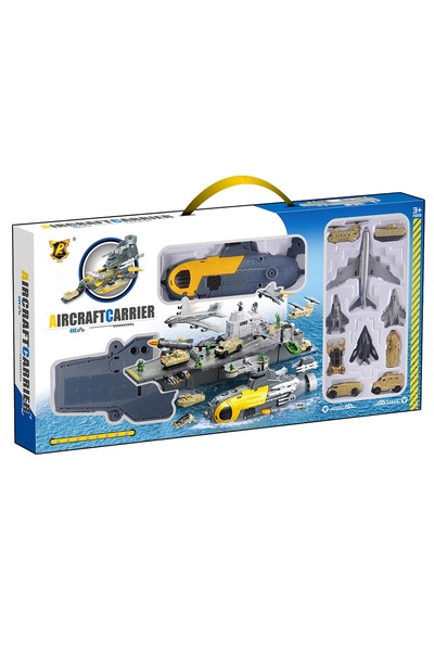 Sunman Set 10 vehicule militare si portavion, Aircraft Carrier