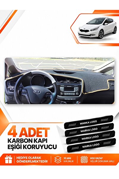 e-biz Kia Ceed (2013-2019) Compatible Front Cover Torpedo Protection Protecti...