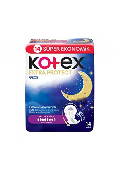 Kotex Extra Protect Ultra Quadro Gece 14'lü