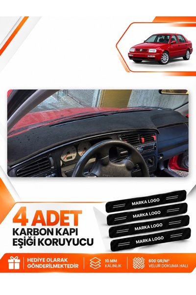 e-biz Volkswagen Vento (1992-1998) Compatible Dashboard Protection Protective...