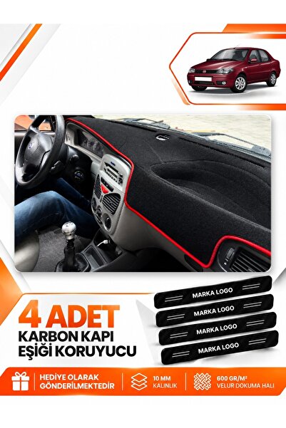 e-biz Fiat Albea (1999-2005) Compatible Front Torpedo Protection Cover Carpet...