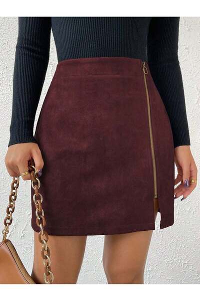 Sheya Mini skirt, cherry red