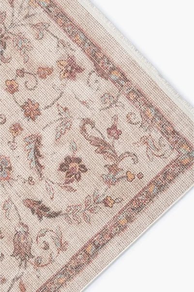 Eco Concept Antiquus Serisi Etnik Retro Desen Salon Halısı Kaymaz Taban Makine Halısı