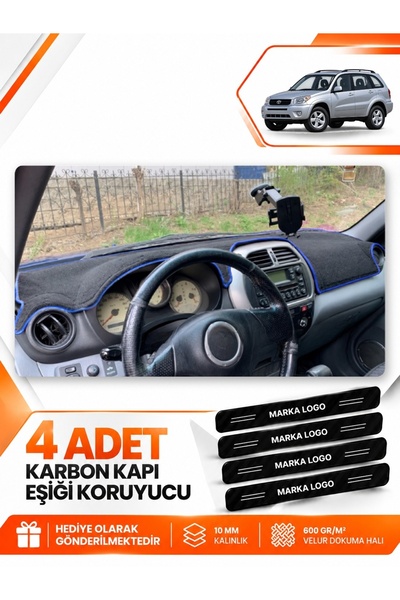 e-biz Toyota Rav4 (2000-2005) Compatible Front Torpedo Protection Case Carpet...