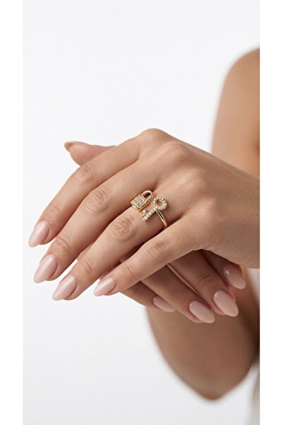 Âlâ Atelier Zircon Stone Lock Ring