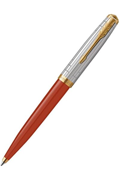 Parker 51 RED RAGE GT Ballpoint Pen - Medium Nib