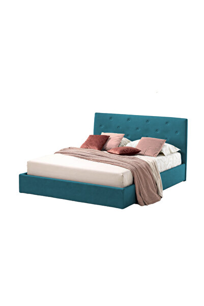 Timflex Pat Rabatabil cu Lada Depozitare Rombo Promo 90x200 cm Textil Anti-pete