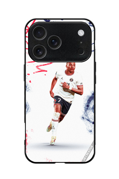 VR CREATIVE Protective Case Cover For Apple iPhone 18 Pro Max Mbappe Design M...