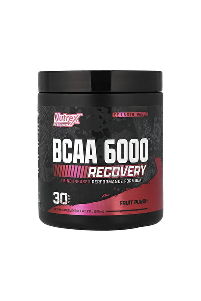 Nutrex Research Nutrex BCAA 6000 Ανάκαμψη - 30 μερίδες - Γεύση Φρουτοπούντς