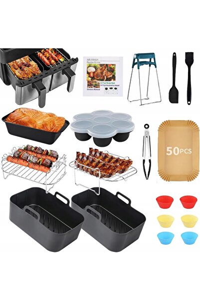 NO BRAND ACCESORII FRITEUZĂ CU AER CALD SET FRITEUZĂ FĂRĂ ULEI FRITEUZĂ CU AE...