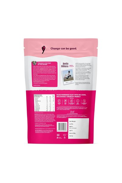 YOGA BAR Yogabar Wholegrain Breakfast Muesli 700g – Fruits, Nuts & Seeds, Super Saver Pack