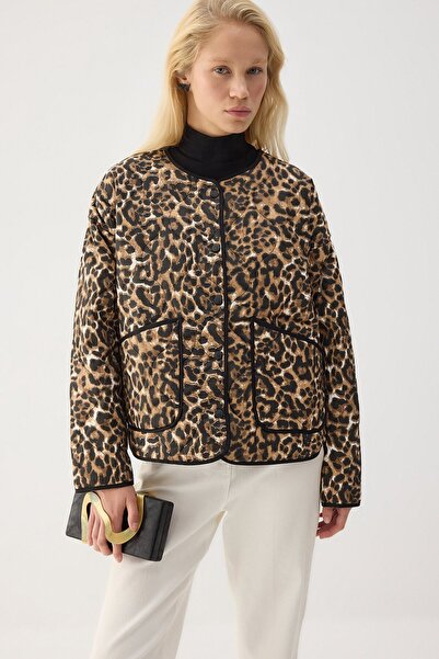 Touché Privé Leopard Pattern Jacket