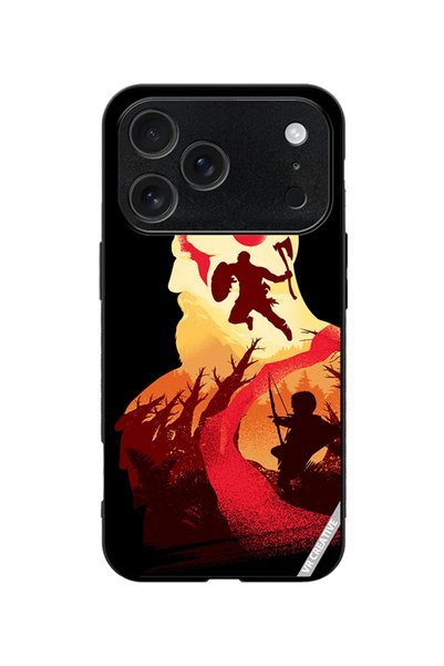 VR CREATIVE Protective Case Cover For Apple iPhone 18 Pro God Of War Design M...