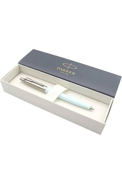Parker قلم حبر جاف، بلون أزرق فاتح باستيلي (أزرق قطبي)، من المجموعة الكلاسيكي...