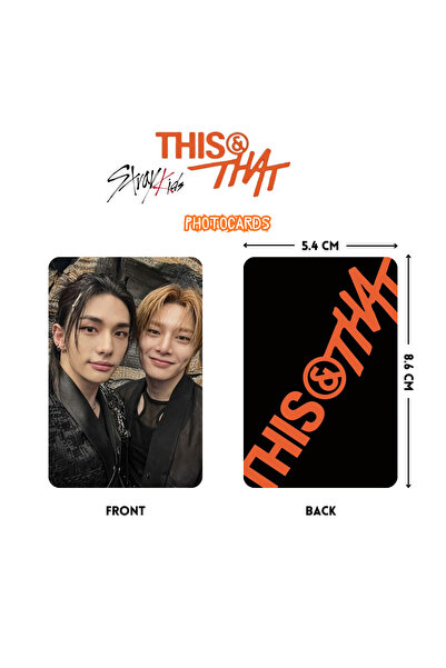 Kpop Dünyasi STRAY KIDS '' This & That '' This UNIT Photocards Set