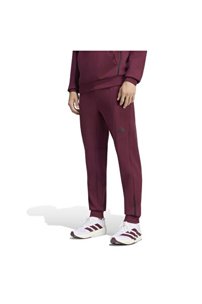 adidas KS6414-E D4T بنطلون رياضي للرجال باللون الأحمر الداكن