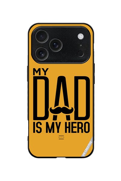 VR CREATIVE Protective Case Cover For Apple iPhone 18 Pro My Dad Is My Hero D...