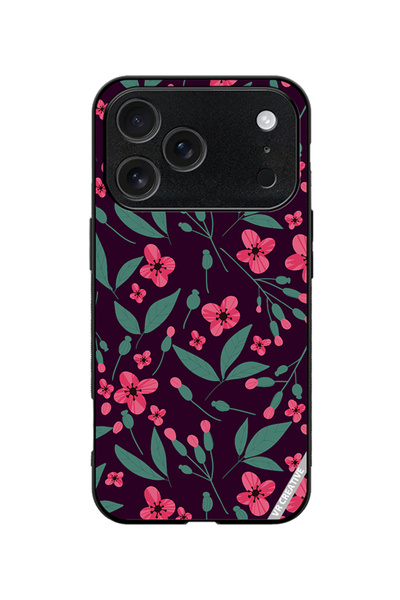 VR CREATIVE Protective Case Cover For Apple iPhone 18 Pro Flower Design Multi...