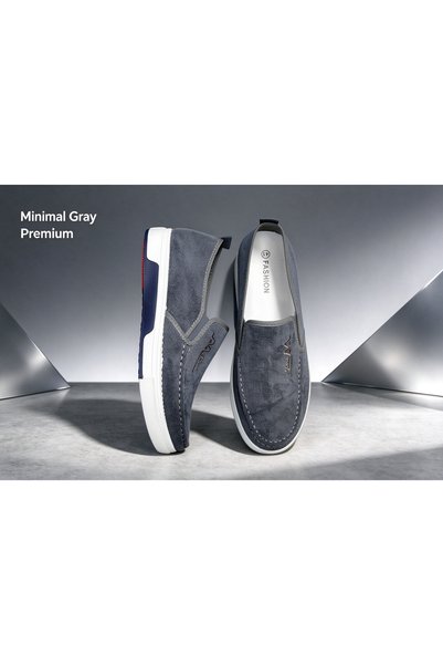 Huanhuan Shoe Men's slip-on canvas shoes, easy to wear casual shoes, lightwei...