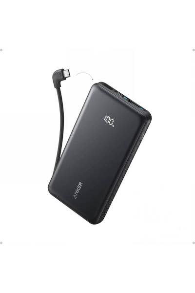 Anker Zolo power bank, 10000 mAh, 22.5W, περιλαμβάνεται καλώδιο USB-C, Μαύρο