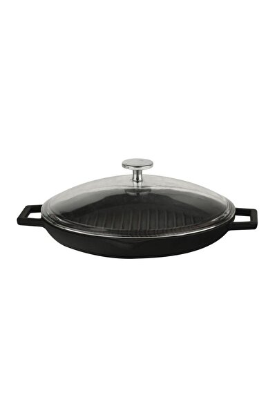 Lava Grill pan, made of cast iron, with lid, 30 cm -
