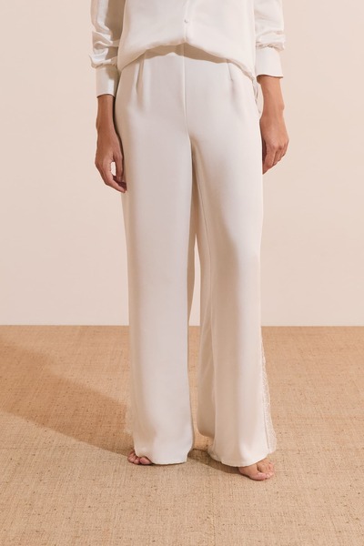 Etam Satin Pajama Pants