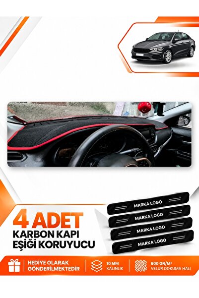 e-biz Fi̇at Egea Sedan (2007-2021) Tablet-Free Compatible Front Dashboard Pro...