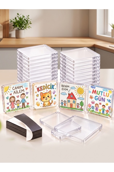 kalıcı anlar DIY Magnet Set