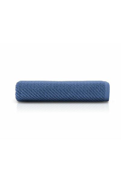 Detexpol Prosop de baie Forte 70x140cm, albastru, 550g/m2, 100% bumbac