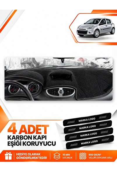 e-biz Renault Clio 3 (2005-2012) Compatible Dashboard Protection Protective C...